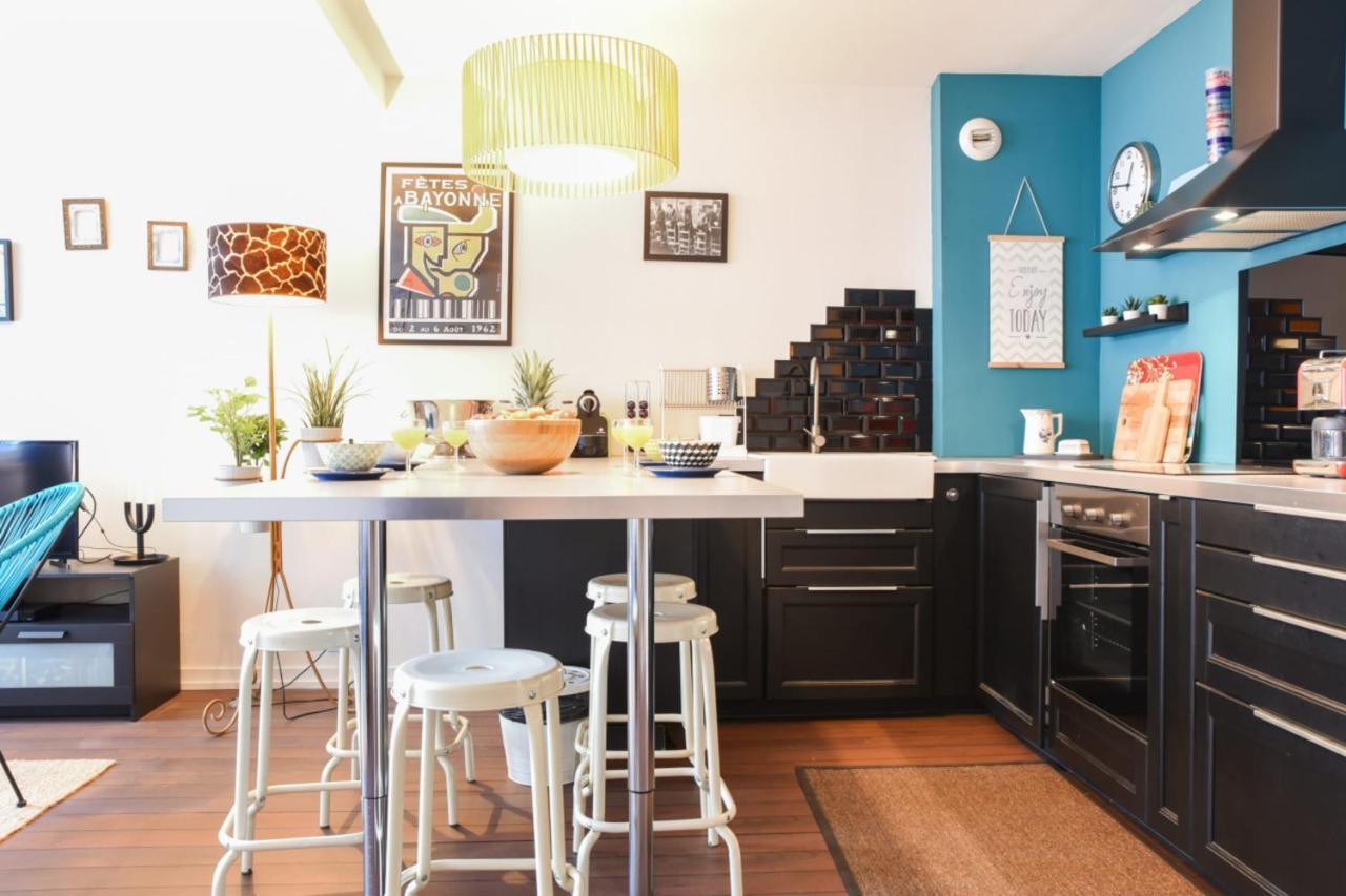 Charming Flat In A Calm Street At The Historic Heart Of Bayonne - Welkeys 아파트 외부 사진