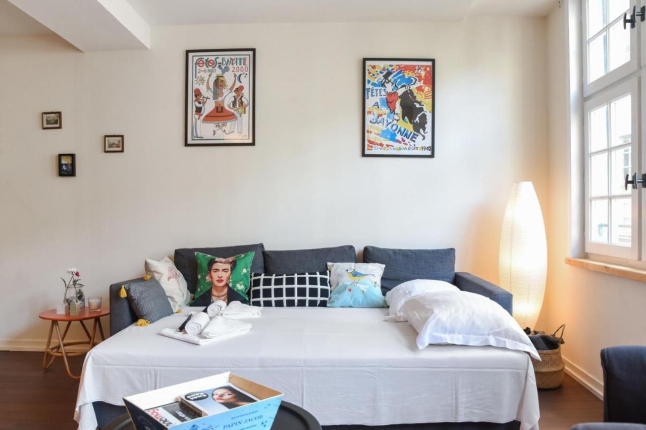 Charming Flat In A Calm Street At The Historic Heart Of Bayonne - Welkeys 아파트 외부 사진