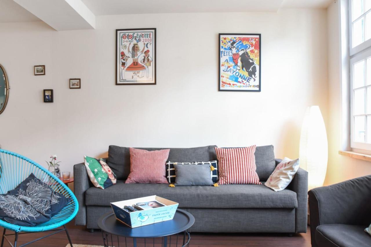 Charming Flat In A Calm Street At The Historic Heart Of Bayonne - Welkeys 아파트 외부 사진